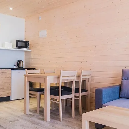 Деревянный коттедж Sloneczne Сарбиново